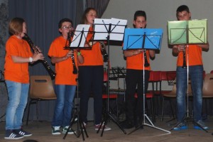 gruppo di clarinettisti
